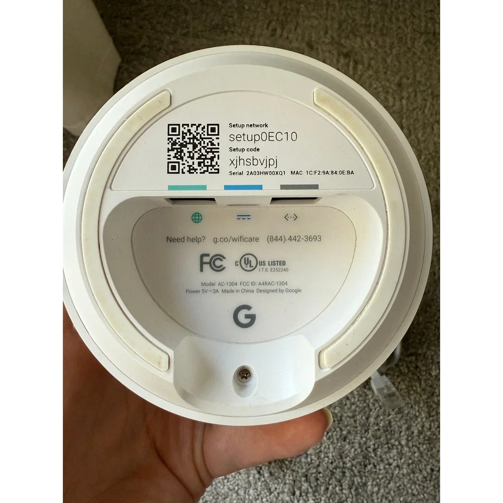 Google WiFi System Router AC1200 Dual-Band Mesh Wireless Network Complete - Picture 4 of 6